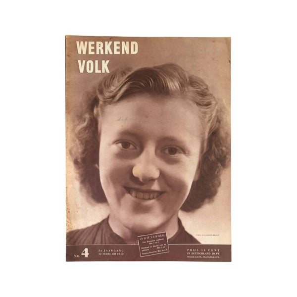 Tijdschrift 'Werkend Volk' Nr. 4
