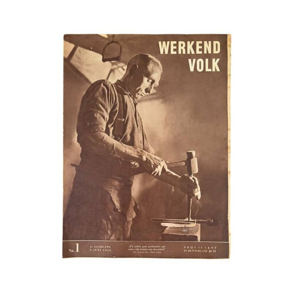 Tijdschrift 'Werkend Volk' Nr. 1