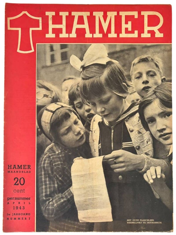 Origineel WW2 Tijdschrift 'HAMER' No. 7 - 3e Jaargang van april 1943