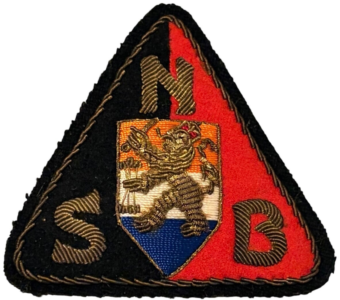 Origineel WW2 Arm-embleem 'NSB'
