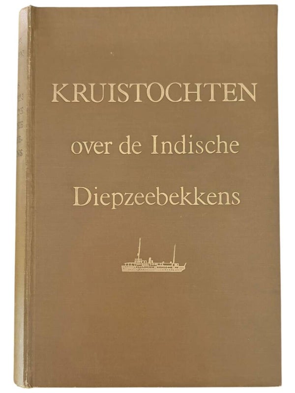 Origineel WW2 Boek 'Kruistochten over de Indische Diepzeebekkens' 1941