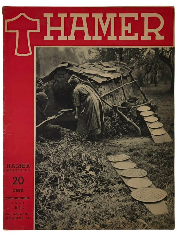 Origineel WW2 Tijdschrift 'HAMER' No. 10 - 3e Jaargang van juli 1943