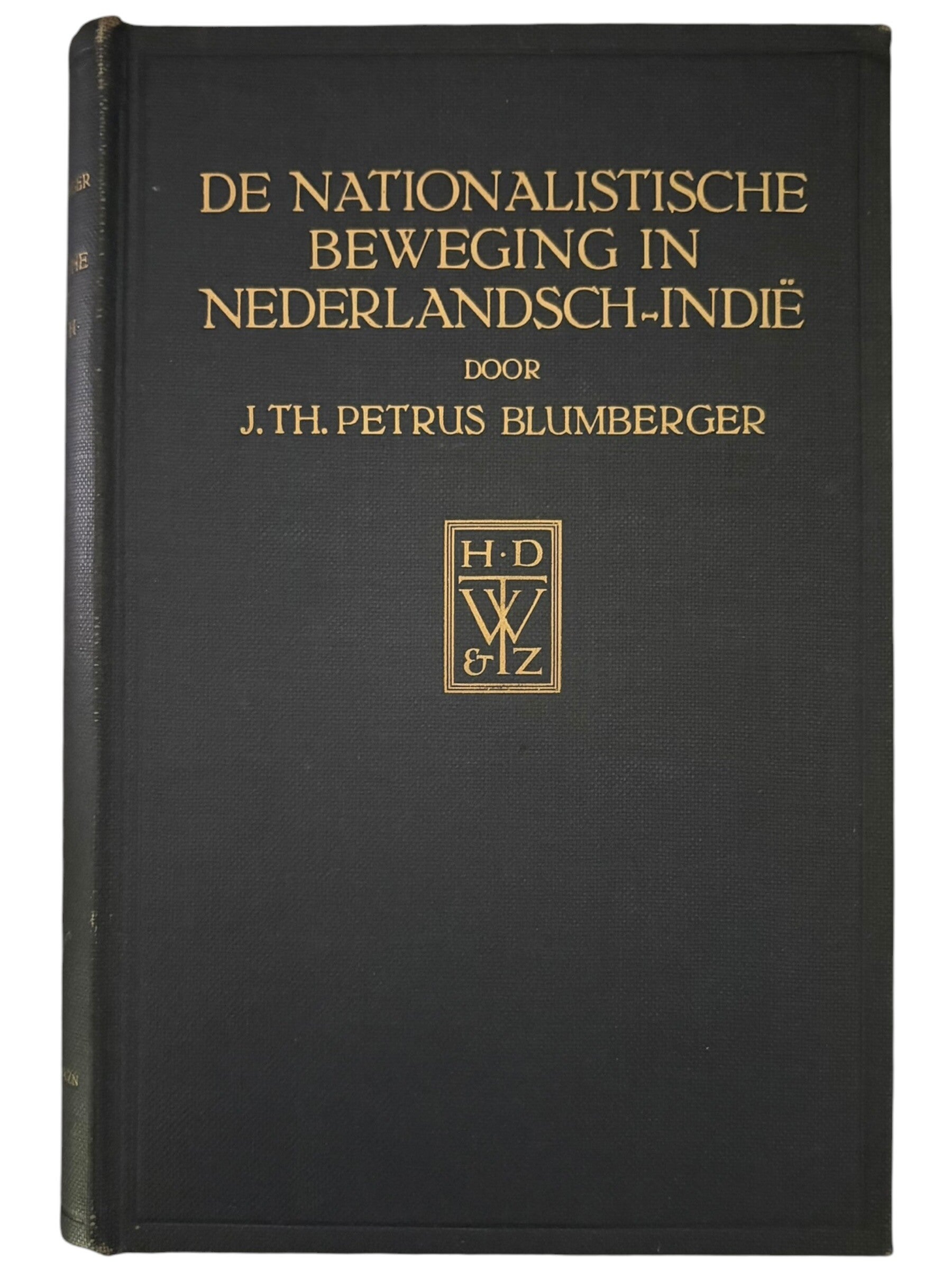 Origineel WW2 Boek 'De Nationalistische Beweging in Nederlandsch-Indië'