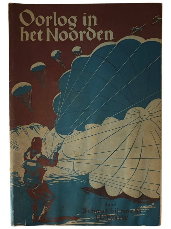 Origineel WW2 boekje' Oorlog in het Noorden' Door Gep. Schout-bij-nacht Lützow