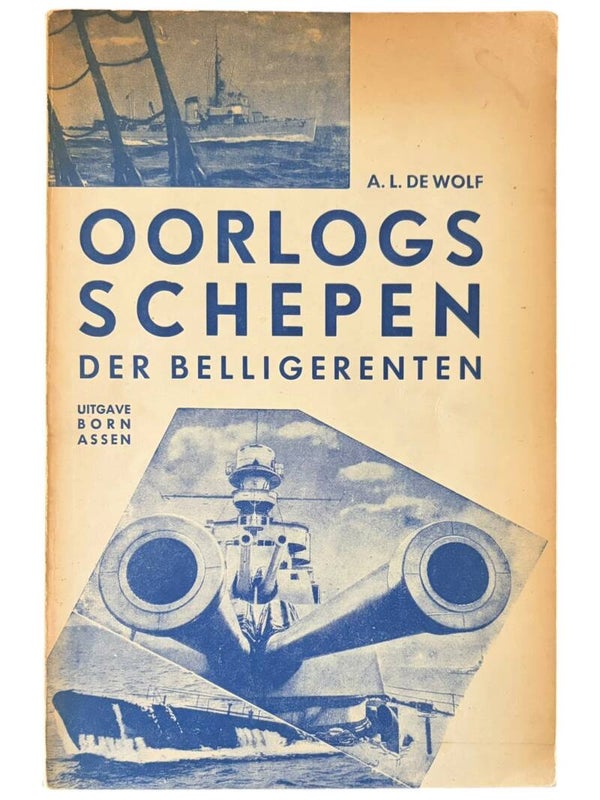 Originele WW2 Brochure 'Oorlogsschepen Der Belligerenten' 1941