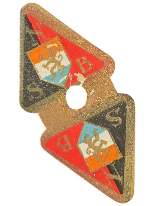 Originele WW2 Sluitzegel 'N.S.B.' Nationaal- Socialistische Beweging