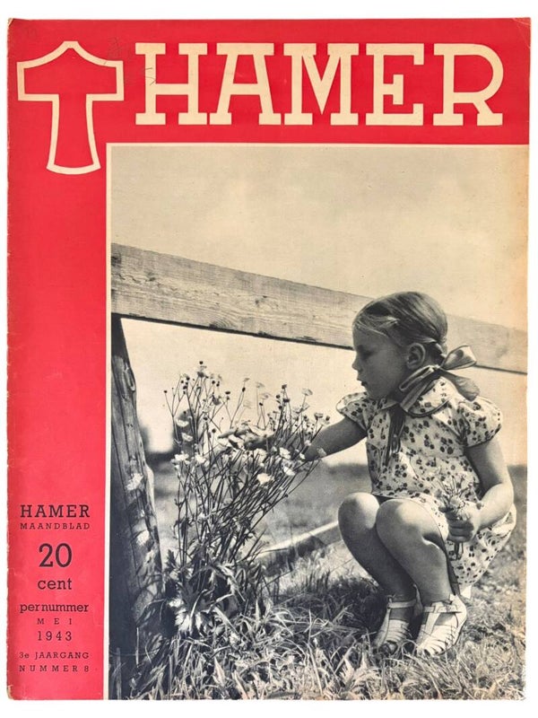 Origineel WW2 Tijdschrift 'HAMER' No. 8 - 3e Jaargang van juli 1943