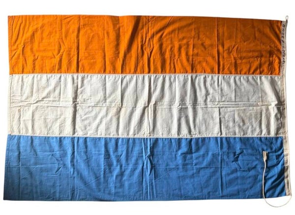 Originele WW2 N.S.B. Prinsenvlag 'Groep van Berkel' (formaat 120x80cm)