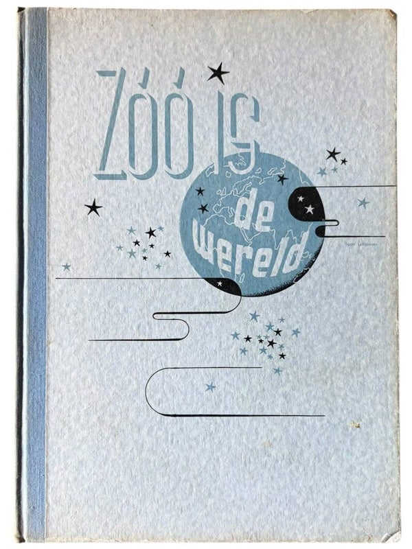 Original WW2 Book 'Zoo is de Wereld'