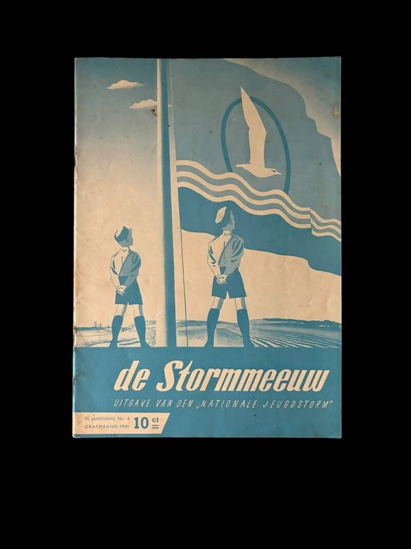 Origineel WW2 Tijdschrift 'Jeugdstorm - De Stormmeeuw' 7e Jaargang No. 4