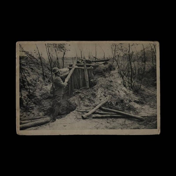 Original WW2 Postcard 'Dutch Mobilization' - Werkendam