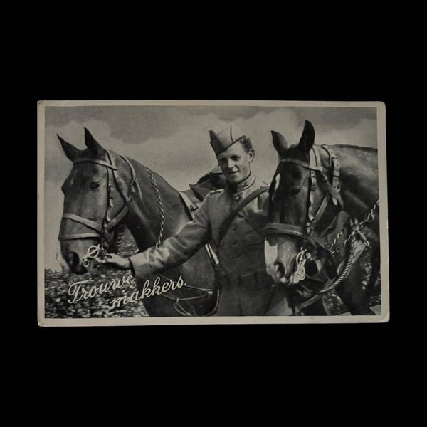 Original WW2 Postcard 'Dutch Mobilization' - Trouwe Makkers