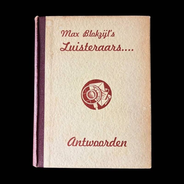 Origineel WW2 Boek 'Luisteraars Antwoorden' Max Blokzijl - Uitgave Nenasu