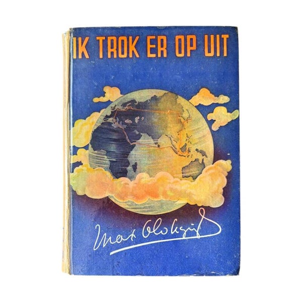 Origineel WW2 Boek 'Ik Trok er op Uit' Max Blokzijl - Uitgeverij Andries Blitz Amsterdam