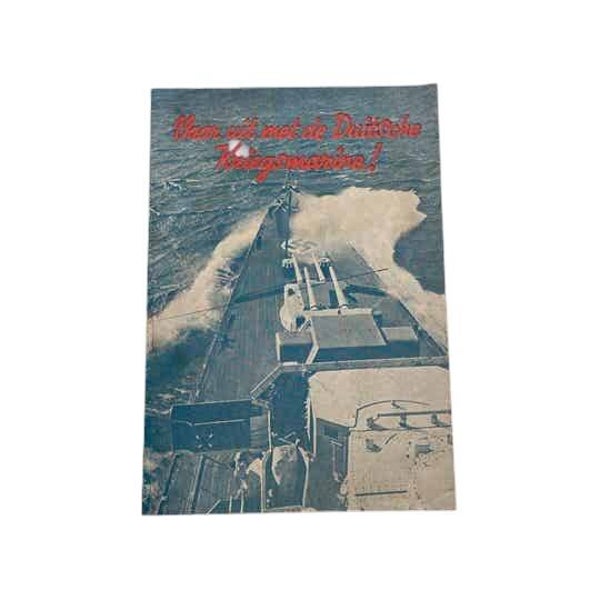 Wervingsflyer 'Ned. Kriegsmarine'