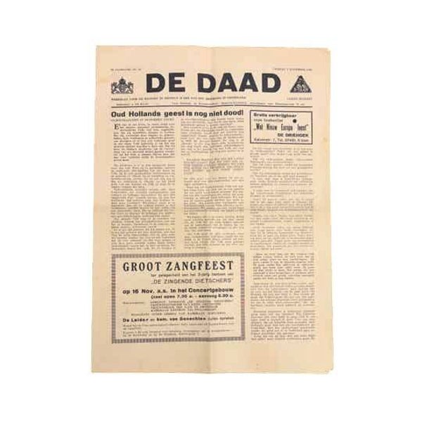 Krant 'NSB - De Daad'