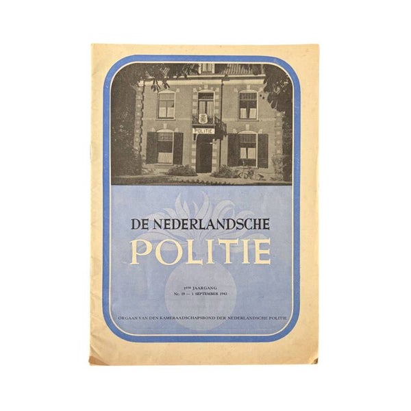 Brochure 'Nederlandse politie 1943'