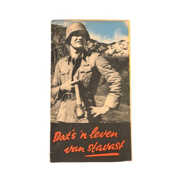 Wervingsflyer 'Nederlandse Waffen SS'