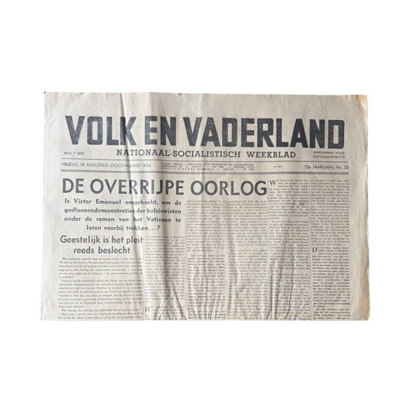 Krant 'VoVa - 12e jaargang. No. 33'