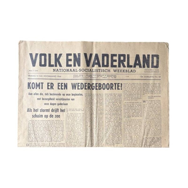 Krant 'VoVa - 12e jaargang No. 28'