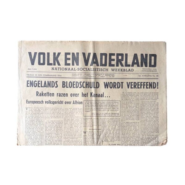 Krant 'VoVa - 12e jaargang No. 25'