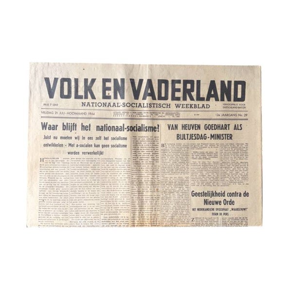 Krant 'VoVa - 12e jaargang No. 29'
