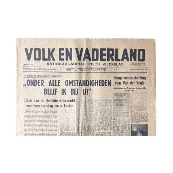 Krant 'VoVa - 12e jaargang No. 24'