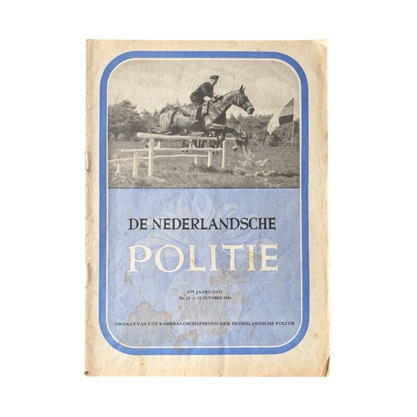 Brochure 'Nederlandse politie 1943'
