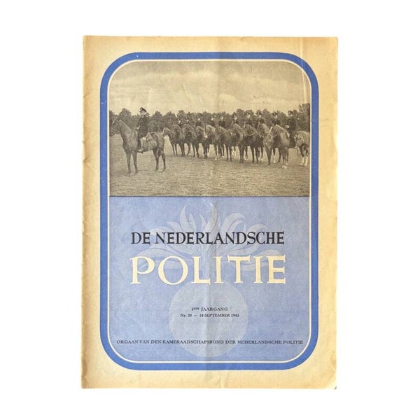 Brochure 'Nederlandse politie 1943'