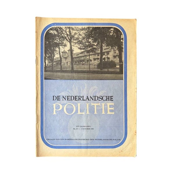 Brochure 'Nederlandse politie 1943'