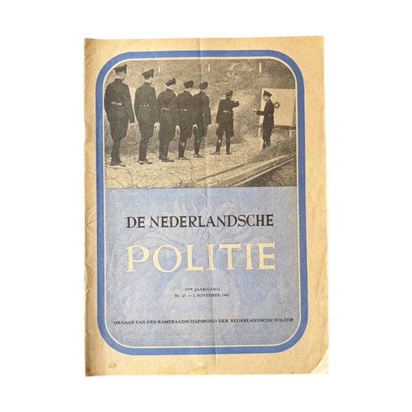 Brochure 'Nederlandse politie 1943'