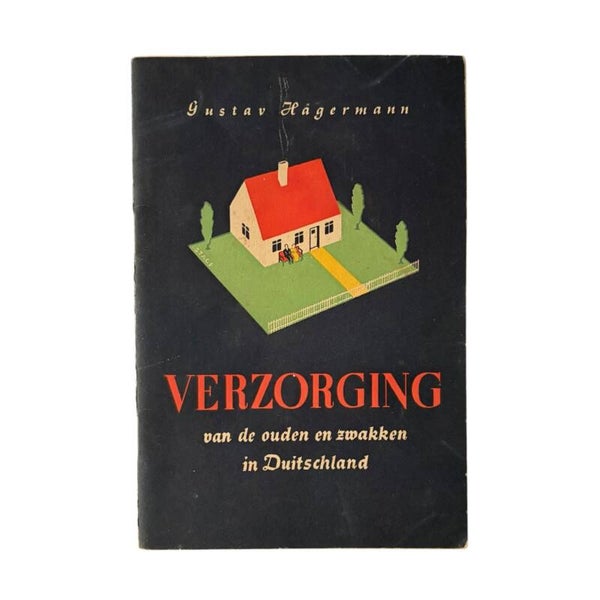 Boekje 'Verzorging - Gustav Hagermann'
