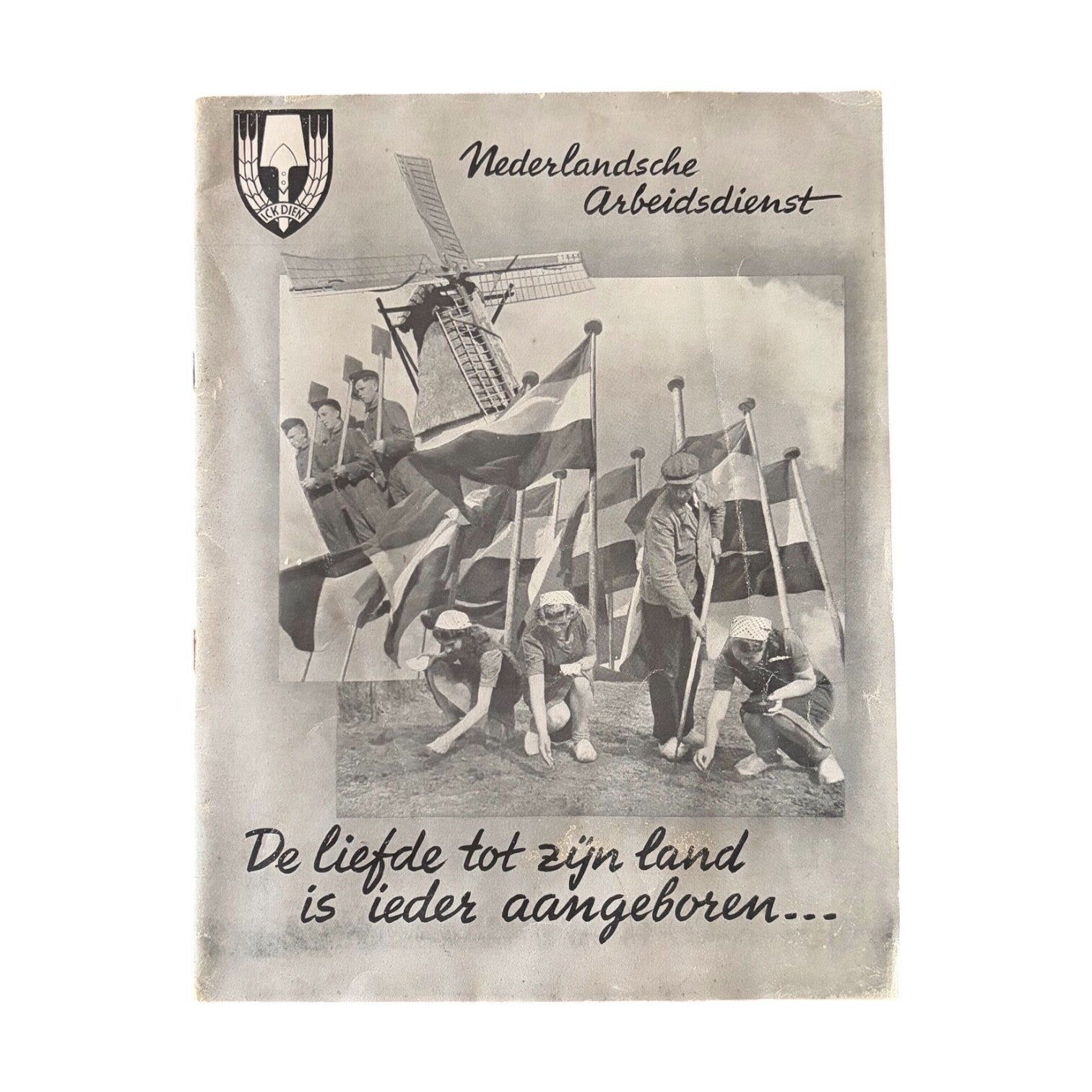 Brochure 'Nederlandse Arbeidsdienst'