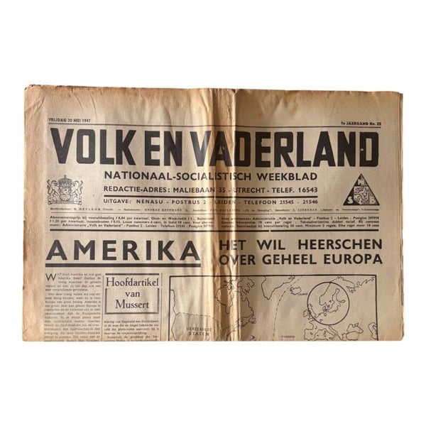 Krant 'VoVa - 9e jaargang No. 22'