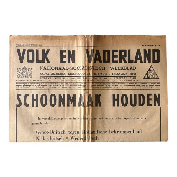 Krant 'VoVa - 9e jaargang No. 38'