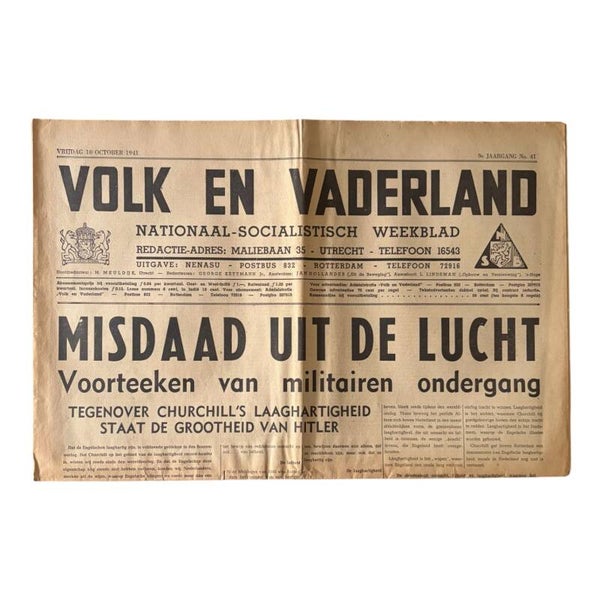 Krant 'VoVa - 9e jaargang No. 41'