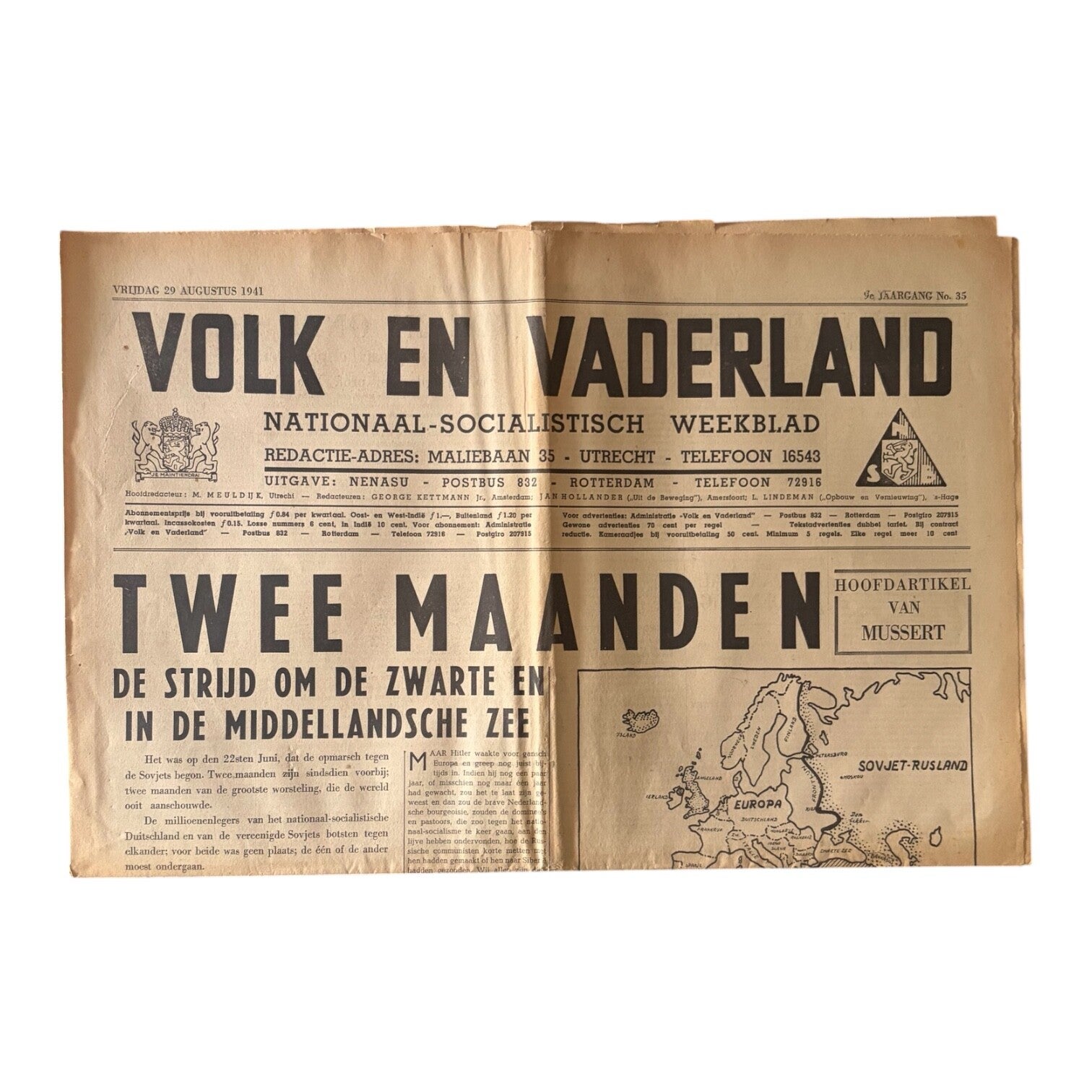 Krant 'VoVa - 9e jaargang No. 35'