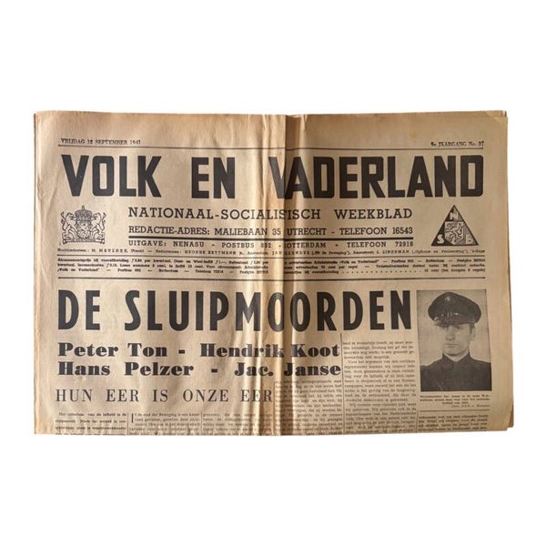 Krant 'VoVa - 9e jaargang No. 37'