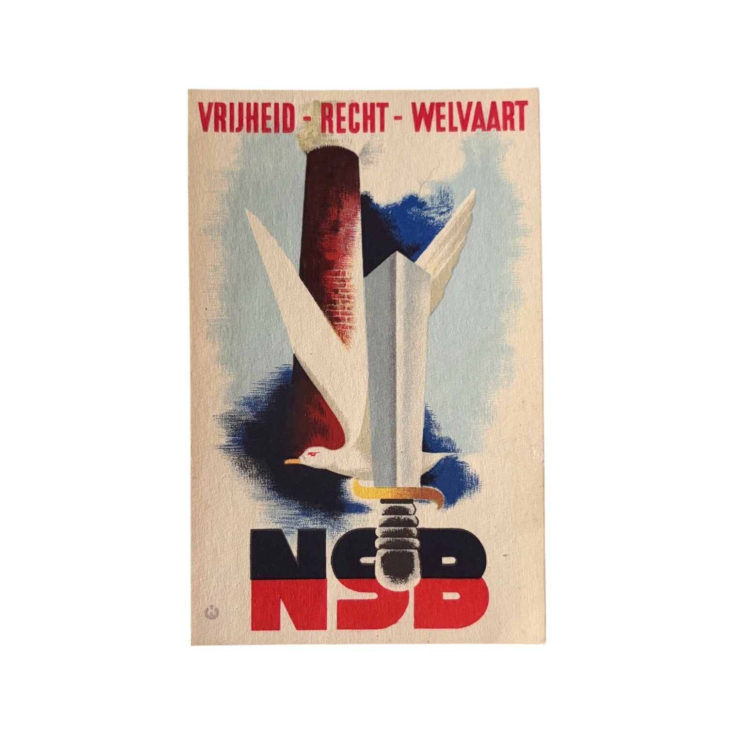 Postkaart 'NSB'