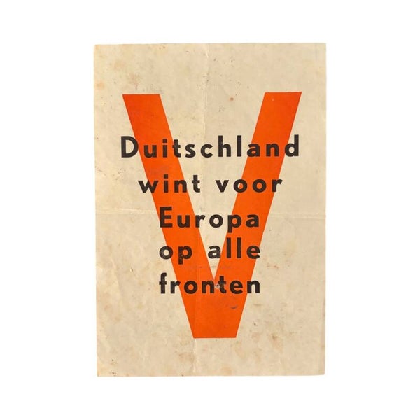 Flyer 'NSB propaganda'