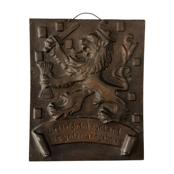 Bronzen Plaquette 'NAD'