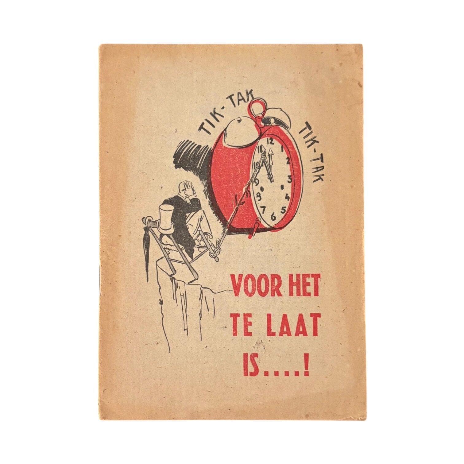 Brochure 'Voor het te laat is....!'