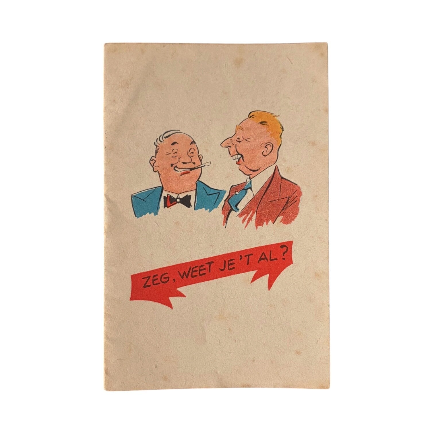 Strooiboekje 'NSB propaganda'
