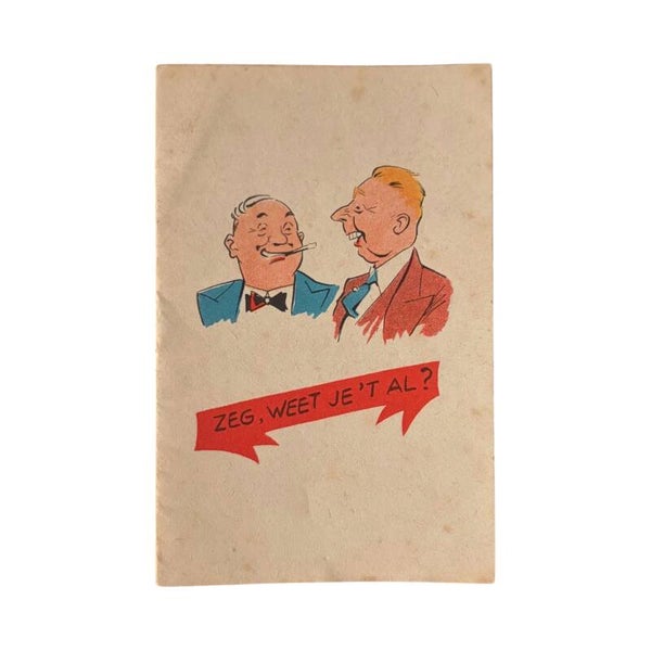 Strooiboekje 'NSB propaganda'