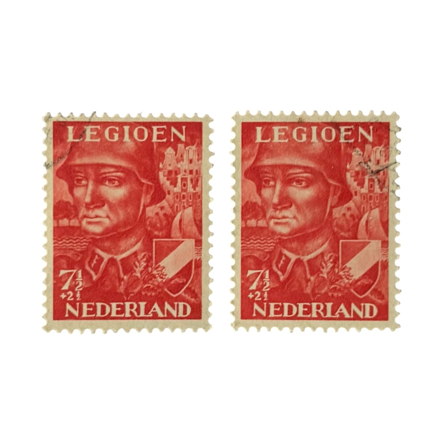 Postzegels 'Waffen SS Legioen Nederland'