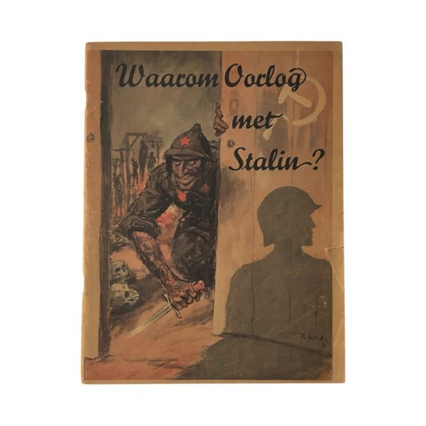 Brochure 'Waarom oorlog met Stalin?'