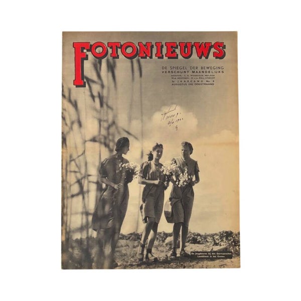 Tijdschrift 'NSB Fotodienst 1942'