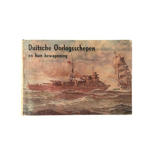 Boekje 'Duitsche Oorlogsschepen'
