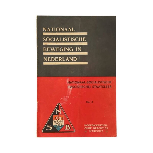 Brochure 'NSB Staatsleer'