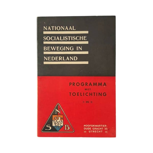 Brochure 'Programma